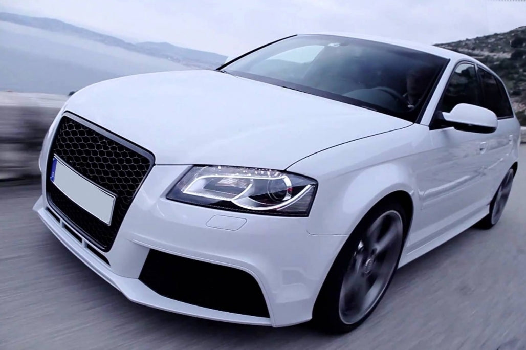 Paraurti anteriore adatto per Audi A3 8P Facelift Sportback Convertible 2009-2012
