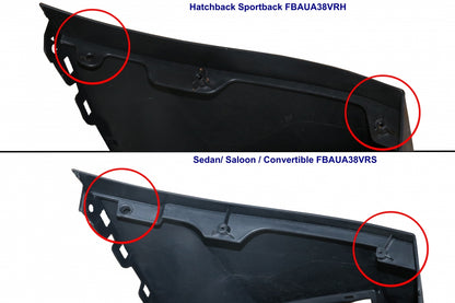 Paraurti anteriore adatto per Audi A3 8V (2012-2015)Hatchback Sportback RS3