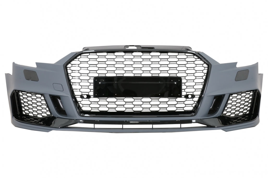 Front Bumper Suitable for Audi A3 8V Facelift (2016-2019) Sedan Cabrio RS3