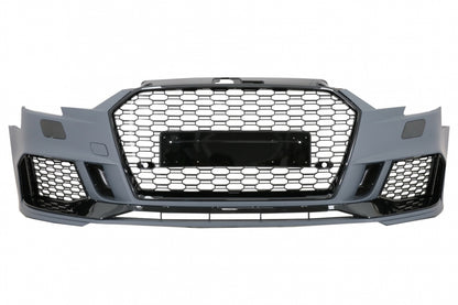 Front Bumper Suitable for Audi A3 8V Facelift (2016-2019) Sedan Cabrio RS3