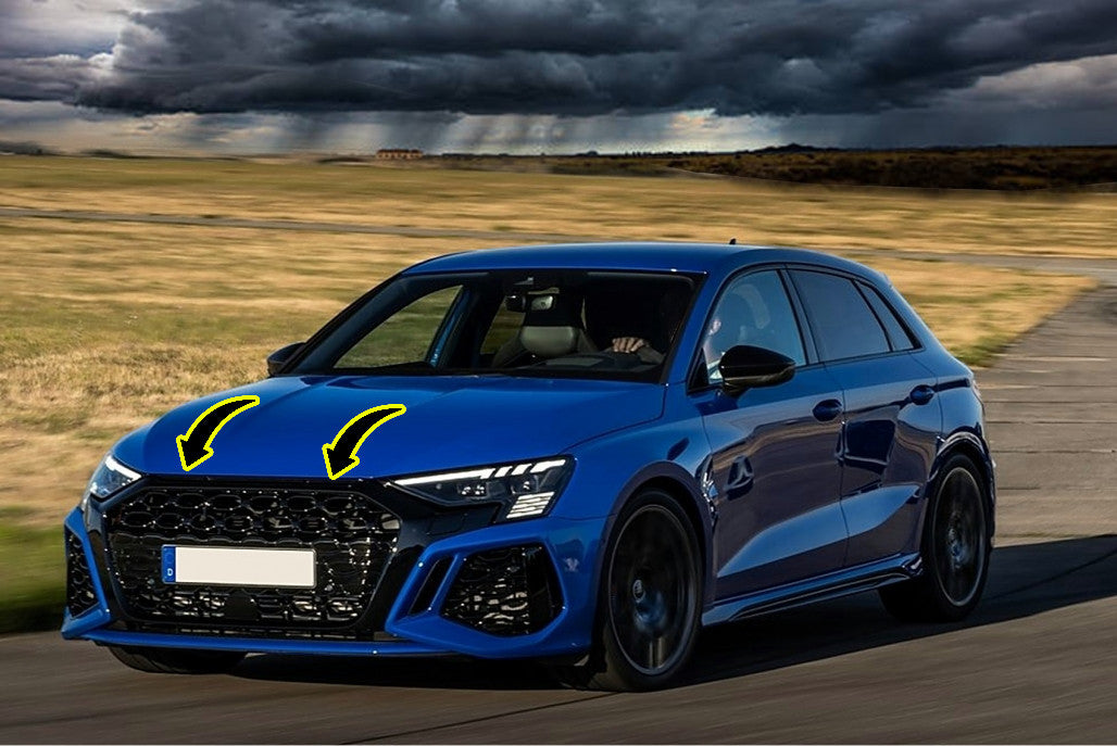 🔥Front bumper suitable for Audi A3 8Y (2020-) Sedan Sportback RS3 Desig🔥 