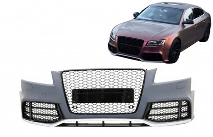 Front bumper suitable for Audi A5 8T Pre Facelift (2007-2011) RS5 Design