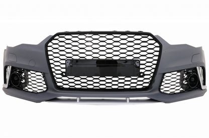 Front bumper suitable for AUDI A6 C7 4G (2011-2015) RS6 Design with grille
