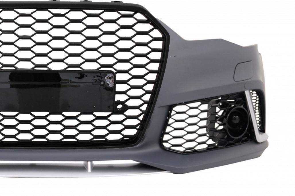 Front bumper suitable for AUDI A6 C7 4G (2011-2015) RS6 Design with grille