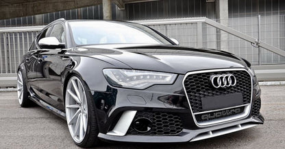Front bumper suitable for AUDI A6 C7 4G (2011-2015) RS6 Design with grille
