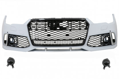 Front bumper suitable for Audi A7 4G Facelift (2015-2018) With grille
