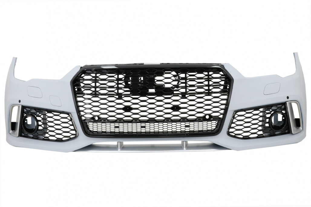 Front bumper suitable for Audi A7 4G Facelift (2015-2018) With grille