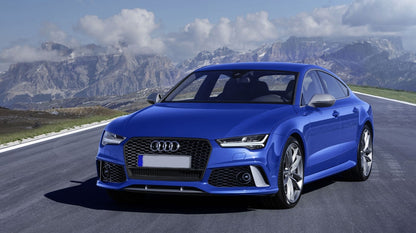 Front bumper suitable for Audi A7 4G Facelift (2015-2018) With grille