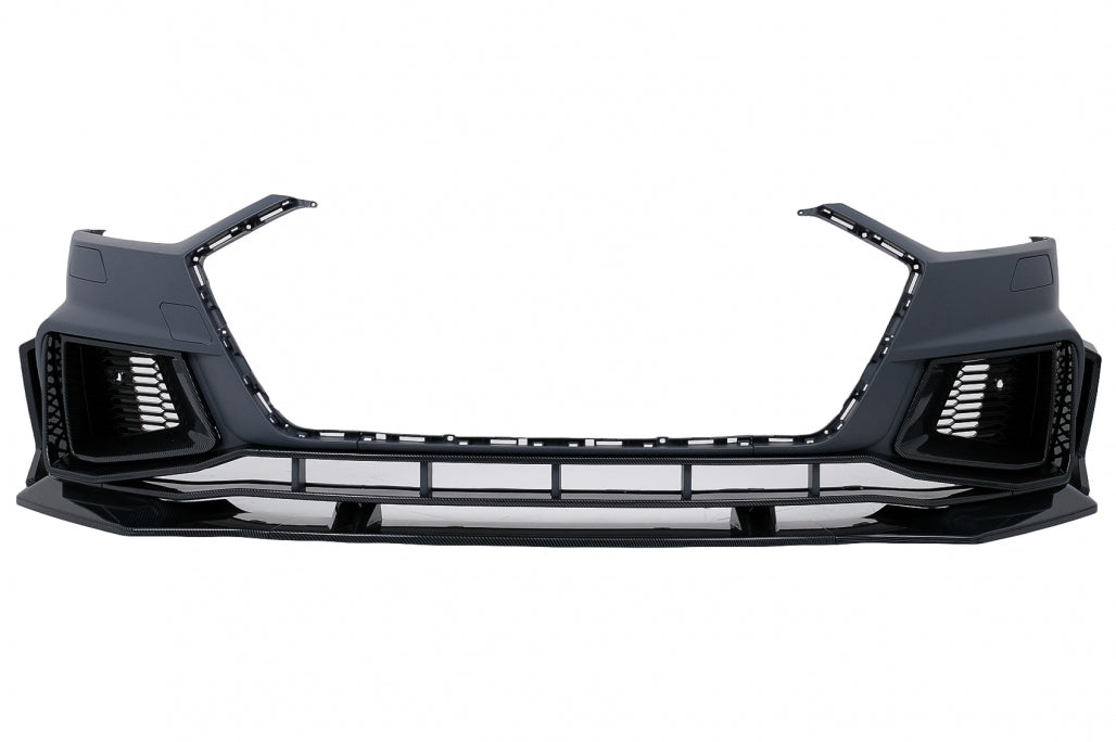 Paraurti anteriore adatto per Audi A7 4K8 (dal 2018 in poi) RS7 Carbon Look Orna