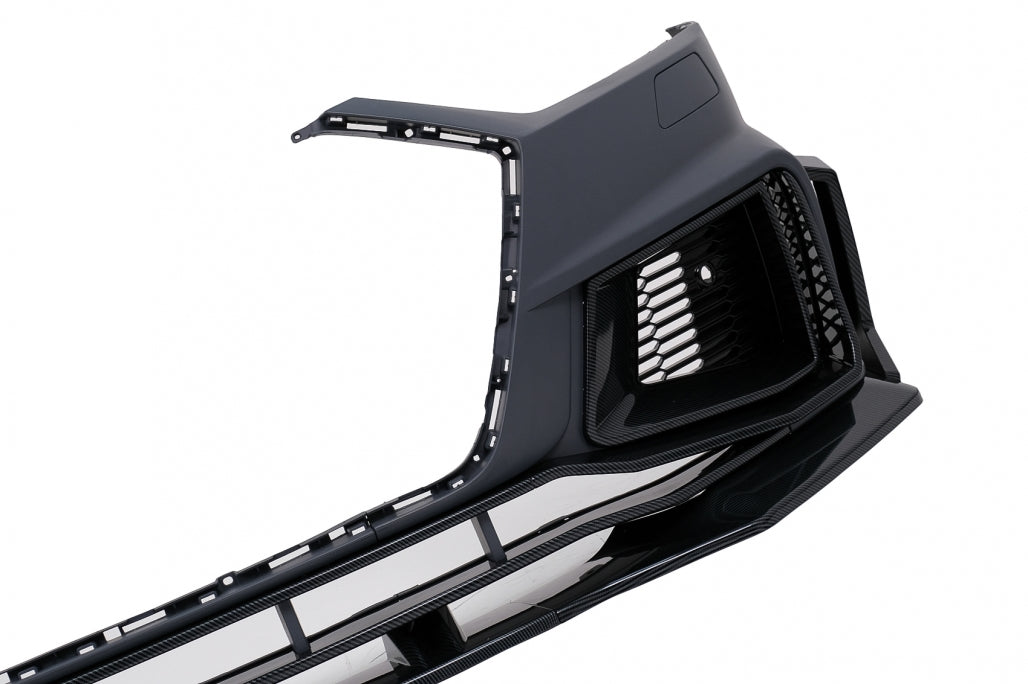 Paraurti anteriore adatto per Audi A7 4K8 (dal 2018 in poi) RS7 Carbon Look Orna