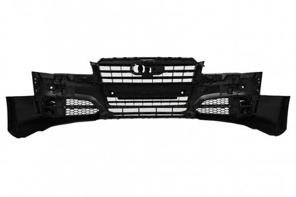 DIFFUSORE ADATTO PER AUDI A6 C8 2018+ SLINE S6 NERO LUCIDO
