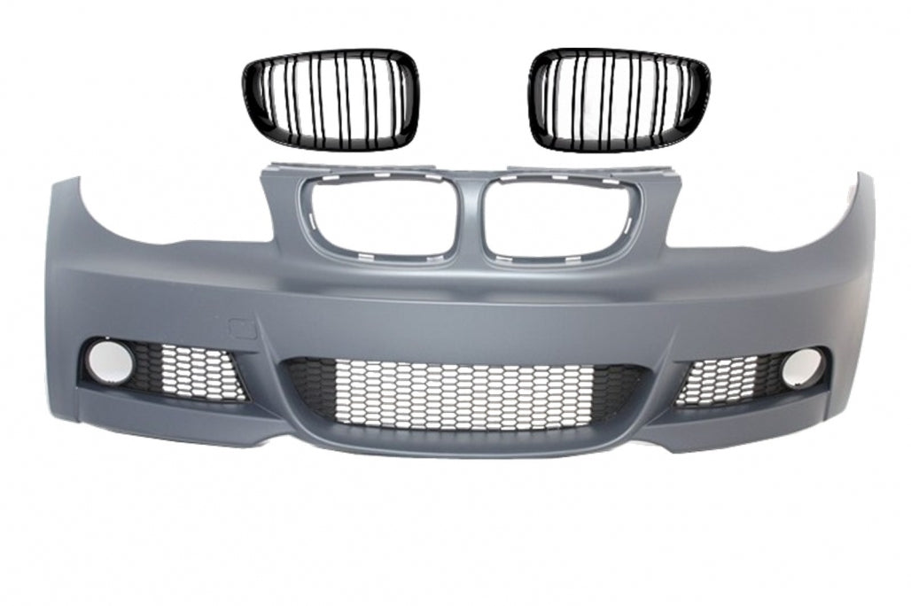 Paraurti anteriore adatto per BMW Serie 1 E81 E82 E87 E88 (dal 2009 in poi)
