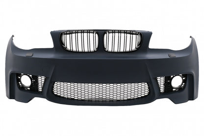 Paraurti anteriore adatto per BMW Serie 1 E81 E82 E87 E88 (2004-2011) 1M Design