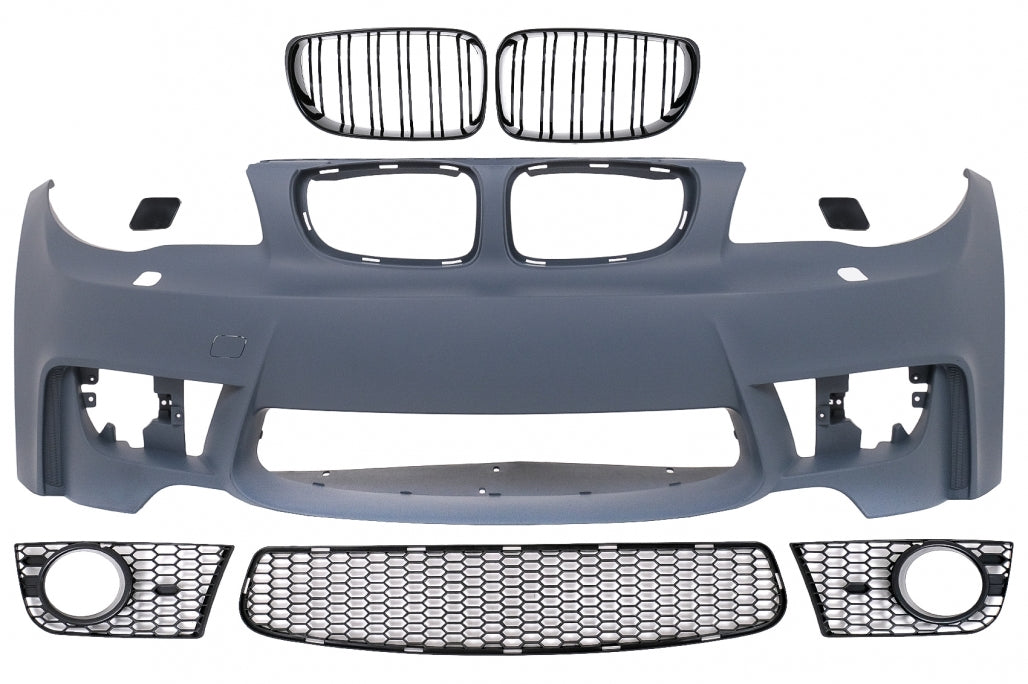 ART.3066 Paraurti anteriore adatto per BMW Serie 1 E81 E82 E87 E88 2004-2011