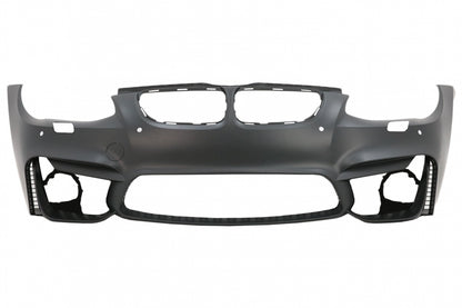 Front bumper suitable for BMW 3 Series E92 E93 LCI (2010-2014) Coupe Cabrio look m3 evo