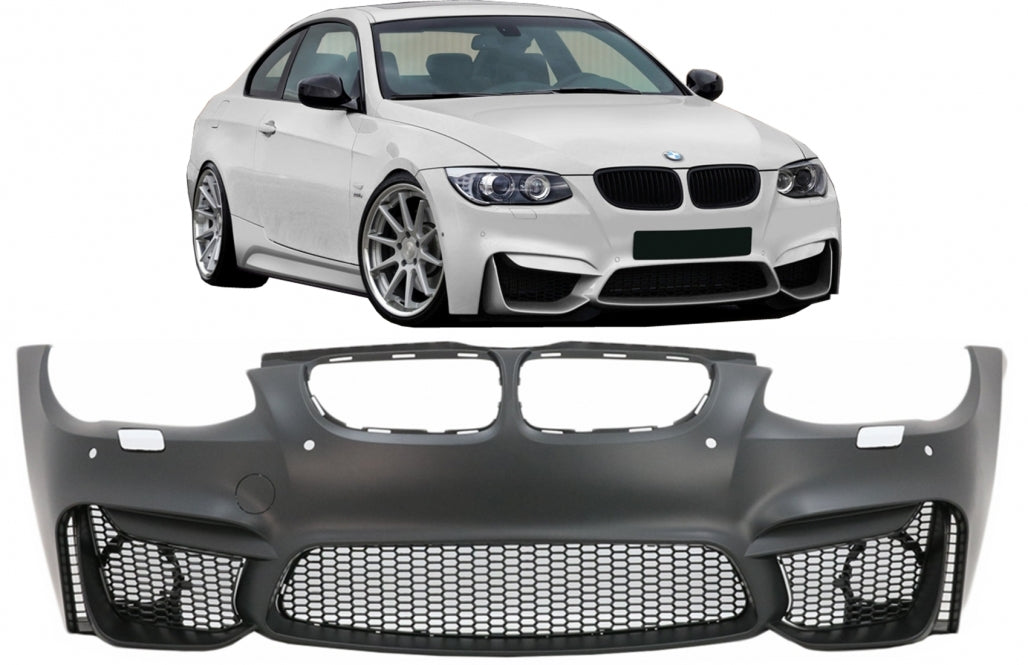 Front bumper suitable for BMW 3 Series E92 E93 LCI (2010-2014) Coupe Cabrio look m3 evo