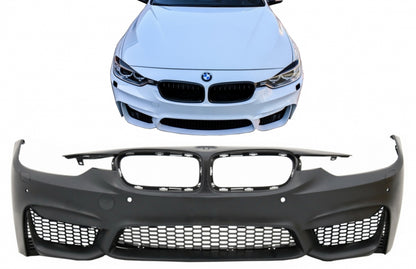 Front Bumper Suitable for BMW 3 Series F30 F31 Non LCI &amp; LCI (2011-2018) M3 Sport EVO Design