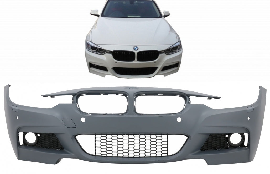 Front bumper suitable for BMW 3 Series F30 F31 (2011-2019) M-Technik Design 