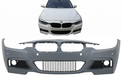 Front bumper suitable for BMW 3 Series F30 F31 (2011-2019) M-Technik Design 