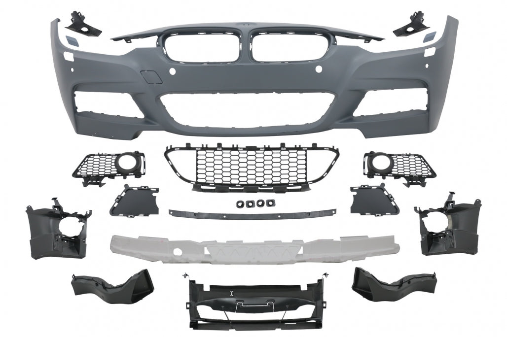 Front bumper suitable for BMW 3 Series F30 F31 (2011-2019) M-Technik Design 