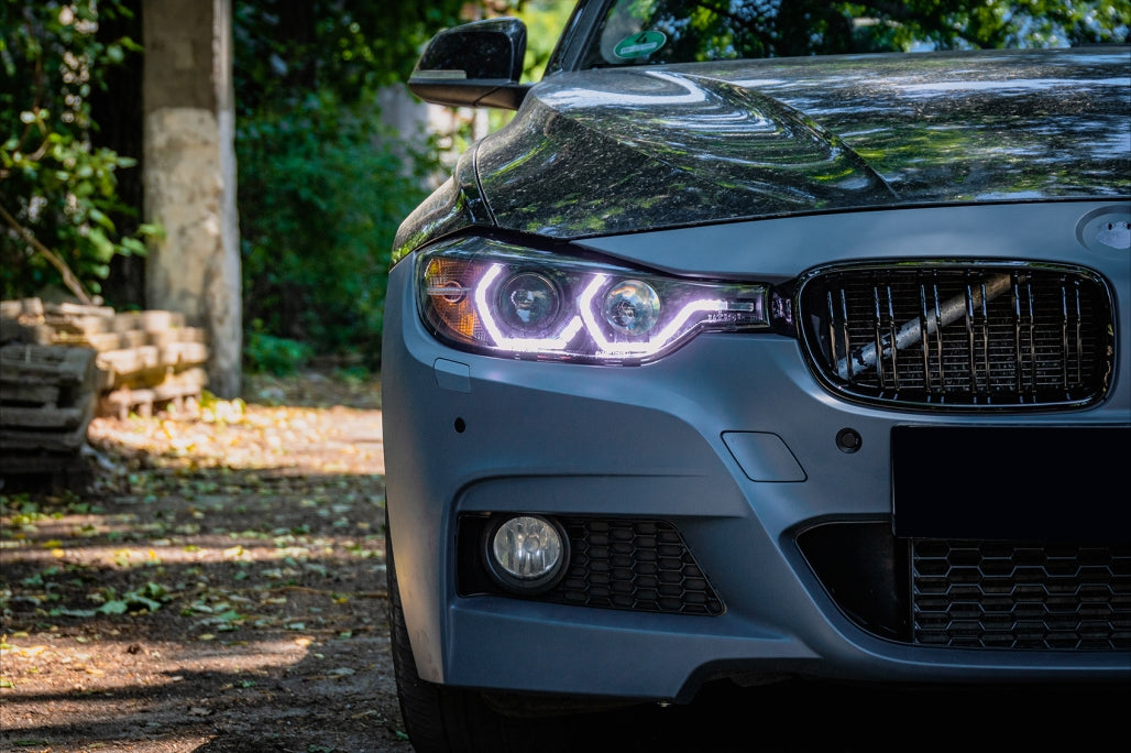 Front bumper suitable for BMW 3 Series F30 F31 (2011-2019) M-Technik Design 
