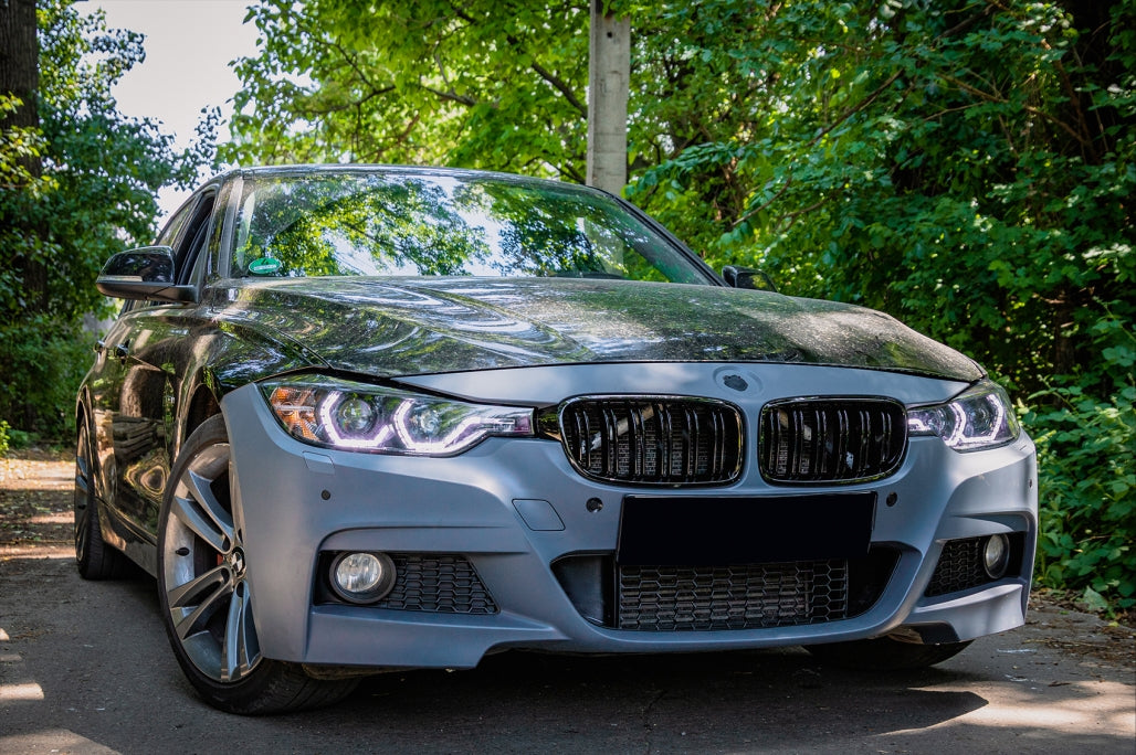 Front bumper suitable for BMW 3 Series F30 F31 (2011-2019) M-Technik Design 