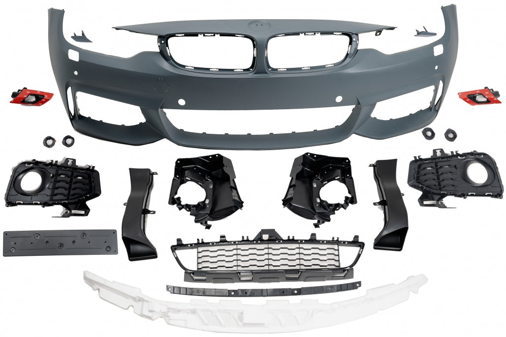 Front Bumper Suitable for BMW 4 Series F32 F33 F36 (2013-2017) M Tech Design 