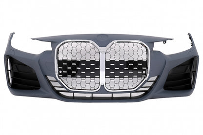 Paraurti anteriore adatto per BMW Serie 4 F32 F33 F36 2013-2017 Griglia cromata