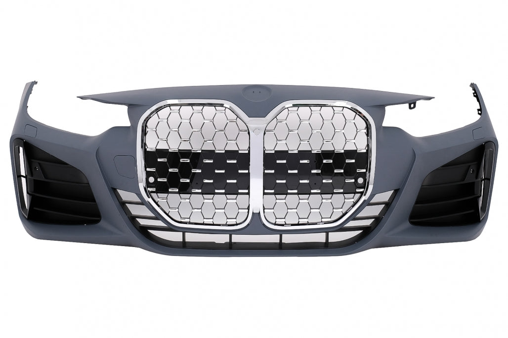 Paraurti anteriore adatto per BMW Serie 4 F32 F33 F36 2013-2017 Griglia cromata