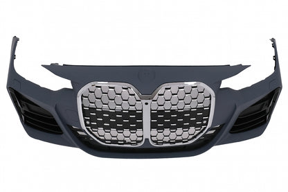Paraurti anteriore adatto per BMW Serie 4 F32 F33 F36 2013-2017 Griglia cromata