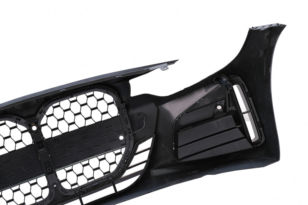 Paraurti anteriore adatto per BMW Serie 4 F32 F33 F36 2013-2017 Griglia cromata
