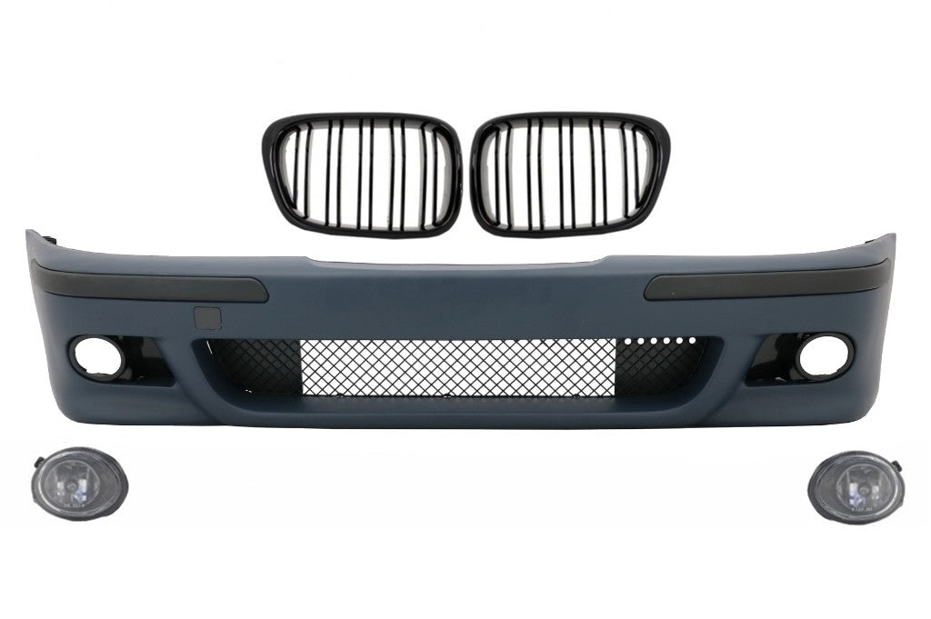 Paraurti anteriore adatto per BMW Serie 5 E39 (1995-2003) con Fendinebbia