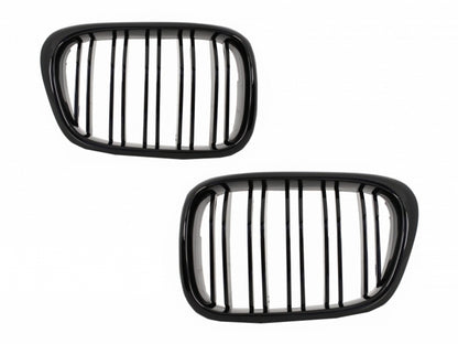 Paraurti anteriore adatto per BMW Serie 5 E39 (1995-2003) con Fendinebbia