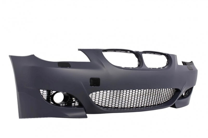 Front bumper suitable for BMW 5 Series E60 E61 (2003-2010) with side skirts