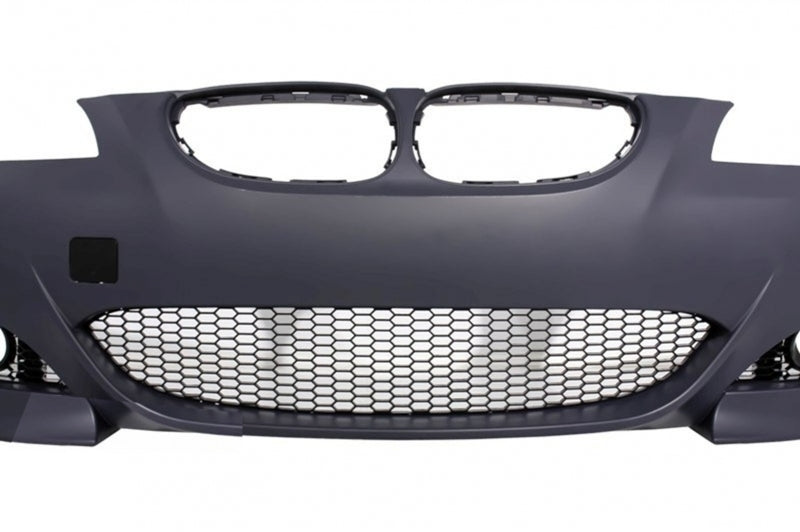 Front bumper suitable for BMW 5 Series E60 E61 (2003-2010) with side skirts