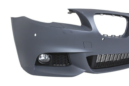 Front bumper suitable for BMW 5 Series F10 F11 (2011-2014) with side skirts