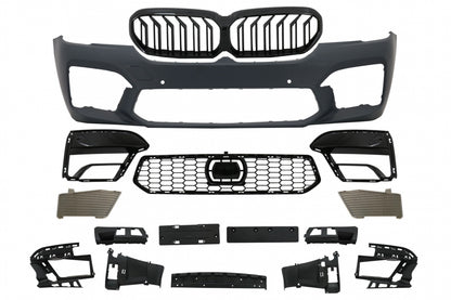 Front bumper suitable for BMW 5 Series G30 G31 LCI (07.2020-up) M5 Design