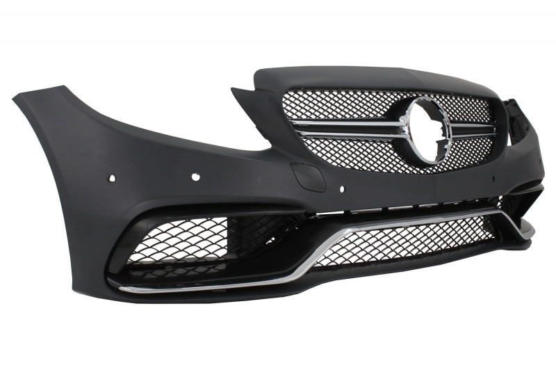 Front Bumper Suitable for Mercedes C-Class C205 A205 Cabriolet (2014-2019) 