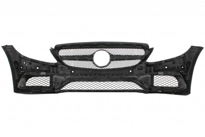 Front Bumper Suitable for Mercedes C-Class C205 A205 Cabriolet (2014-2019) 