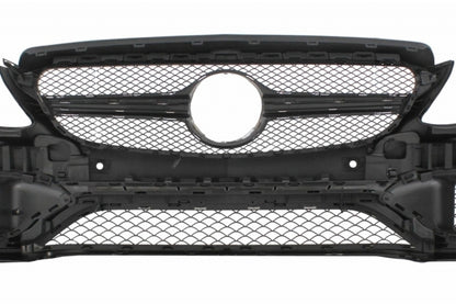 Front Bumper Suitable for Mercedes C-Class C205 A205 Cabriolet (2014-2019) 
