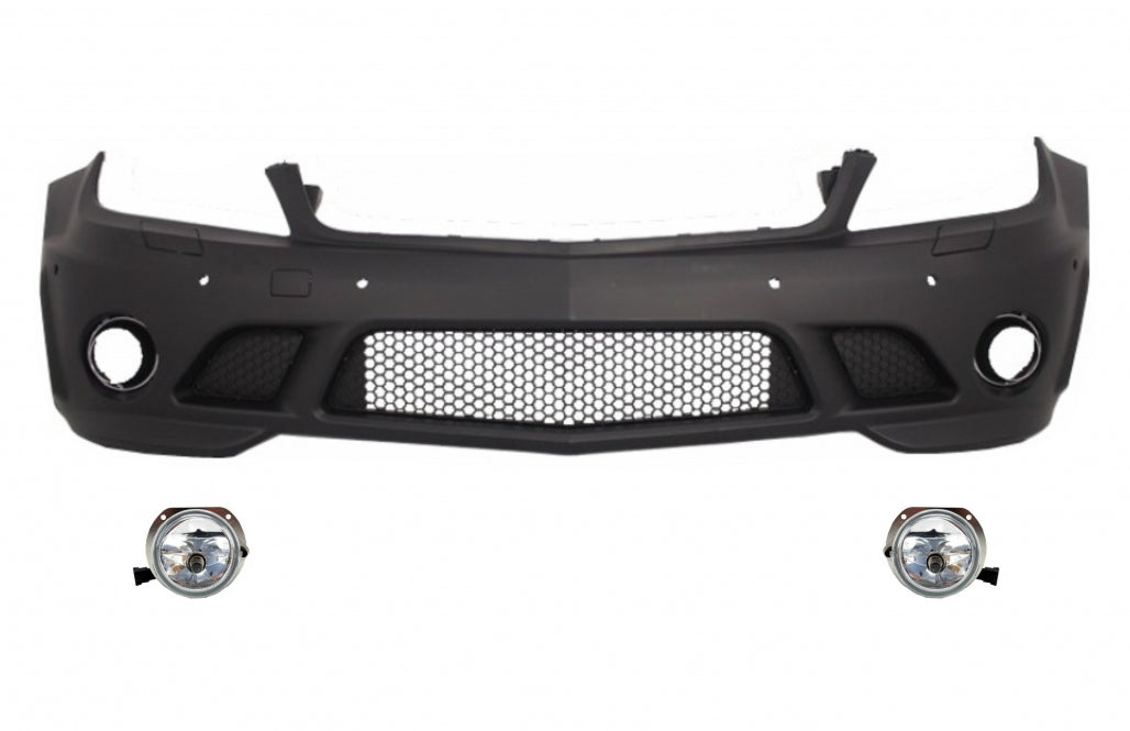 Paraurti anteriore adatto per Mercedes Classe C W204 (2007-2012) C63 Design