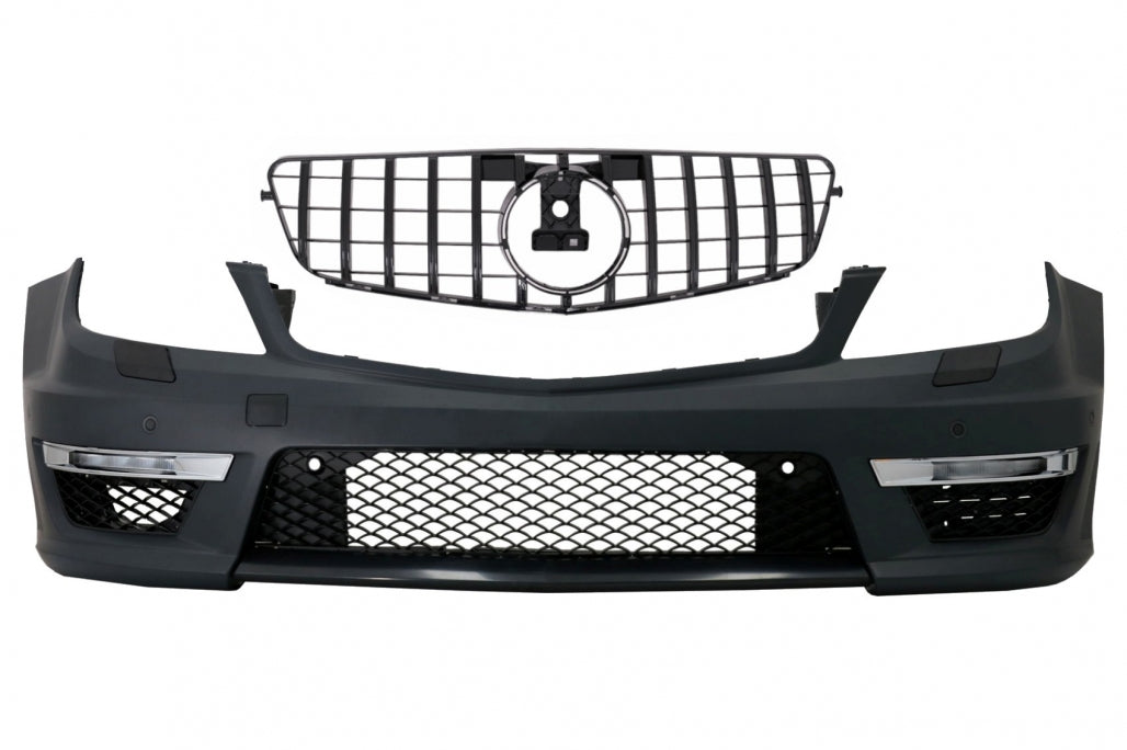 Paraurti anteriore adatto per Mercedes Classe C W204 (dal 2012) C63 Facelift