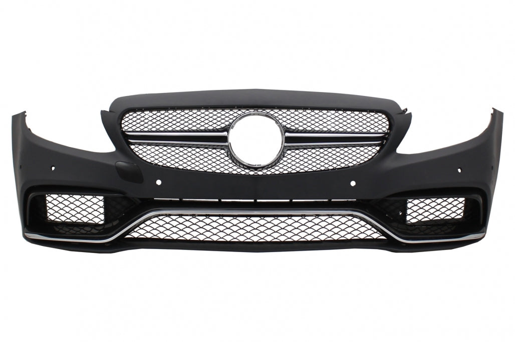 Paraurti anteriore adatto per Mercedes Classe C W205 S205 C205 A205 (2014-2018)