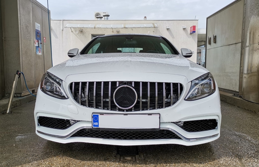 Paraurti anteriore adatto per Mercedes Classe C W205 S205 C205 A205 (2014-2018)