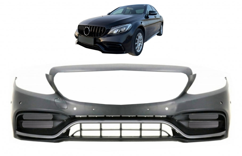 Paraurti Anteriore con Griglia adatta per Mercedes Classe S W221 (2005-2010)