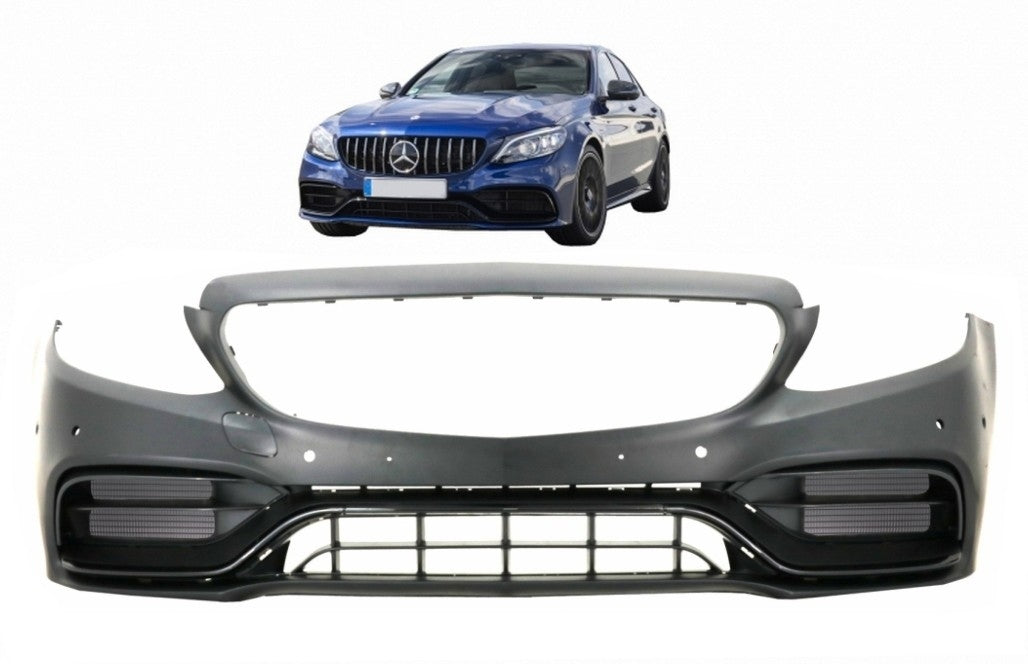 Front Bumper Suitable for Mercedes C-Class W205 S205 A205 C205 2014-2020