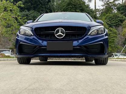 Paraurti anteriore adatto per Mercedes Classe C W205 S205 A205 C205 (2014-2019)