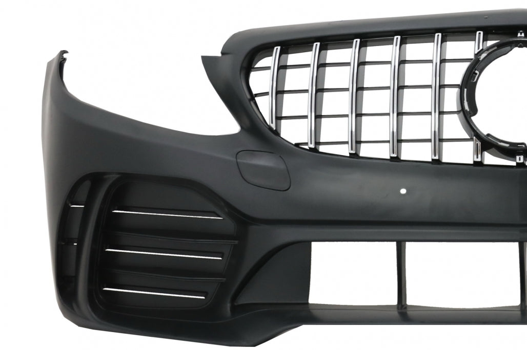 Paraurti anteriore adatto per Mercedes Classe C W205 S205 C205 A205 (2014-2020)