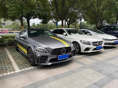 Paraurti anteriore adatto per Mercedes Classe C W205 S205 A205 C205 (2014-2020)