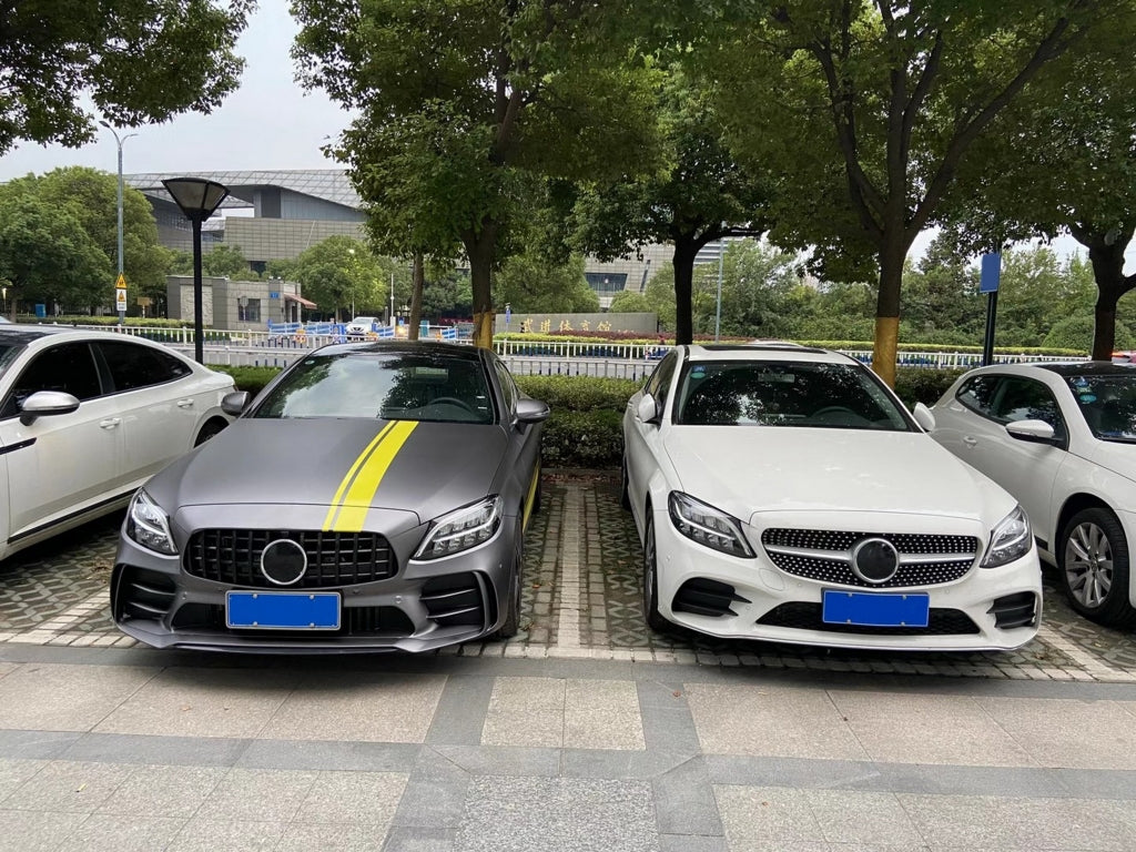 Paraurti anteriore adatto per Mercedes Classe C W205 S205 A205 C205 (2014-2020)